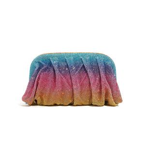 Dans la vente chaude dîner femmes nouvelle mode chaîne imprimé léopard ensemble diamant pochette - Product Image 6