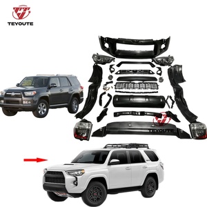 Kit carrosserie TEYOUTE Facelift, pare-chocs, phares, feux arrière pour <span class=keywords><strong>Toyota</strong></span> 4Runner 10-15, mise à niveau vers 16-24 TRD, ensemble complet d'accessoires extérieurs - Product Image 2