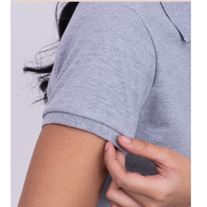 Chemises personnalisées pour femmes en taille plus, décontractées, à manches courtes, en coton, à séchage rapide, pour le golf, avec logo personnalisé, de haute qualité, tricotées - Product Image 5