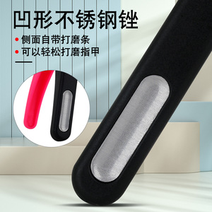 Nail Clipper U Shape Stainless Steel With File For Women Manicure Tools - Product Image 4