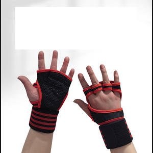 Gants de sport unisexes sans doigts avec logo personnalisé Coexistence pour la musculation et l'entraînement physique avec <span class=keywords><strong>protection</strong></span> des mains - Product Image 3