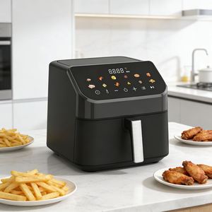 Nouvelle Conception 2026 – Friteuse à Air Électrique Multifonctionnelle 11L en Plastique avec Contrôle Numérique, Revêtement Antiadhésif PTFE, Économe en Énergie et Saine - Product Image 5