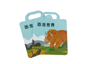 <span class=keywords><strong>Livre</strong></span> d'histoire sur le <span class=keywords><strong>monde</strong></span> des dinosaures personnalisé en usine, couverture souple en carton, surface vernie, art personnalisé, logo couleur personnalisé, pour enfants - Product Image 2