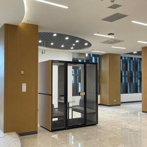Cabine acoustique pour téléphone portable, cabine de bureau individuelle, studio d'enregistrement, salle insonorisée, cabine vocale, espace privé intérieur - Product Image 4