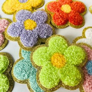 Fluffy Chenille Eco-Friendly Alphabet <b>Patches</b> with Iron on Backing for Clothing Bags Shoes Hats Uniform Silicone 3D DIY Custom - Product Image 3