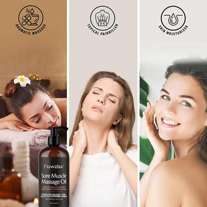 Crème de massage pour les muscles endoloris Graines de camomille 100% Nature Pure Revitalisant pour la peau Thérapie anti-graisse - Product Image 4