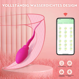 Maßgefertigter Großhandel Ferngesteuerte Bluetooth-Unterwäsche Mini-Vagina Liebeskugel Erotikspielzeug Klitoris G-Punkt <span class=keywords><strong>Vibrator</strong></span> Sexspielzeug für Frauen - Product Image 3