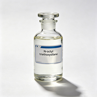 Agent auxiliaire liquide transparent N-octyltriétoxysilane pour la fabrication de peintures, d'encres et de produits composites