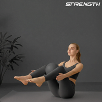 Coffret Cadeau Personnalisé Pilates et Bien-être avec Ballon et Bandes de Résistance pour Femmes, Idéal pour le Fitness et les Projets d'Abonnement