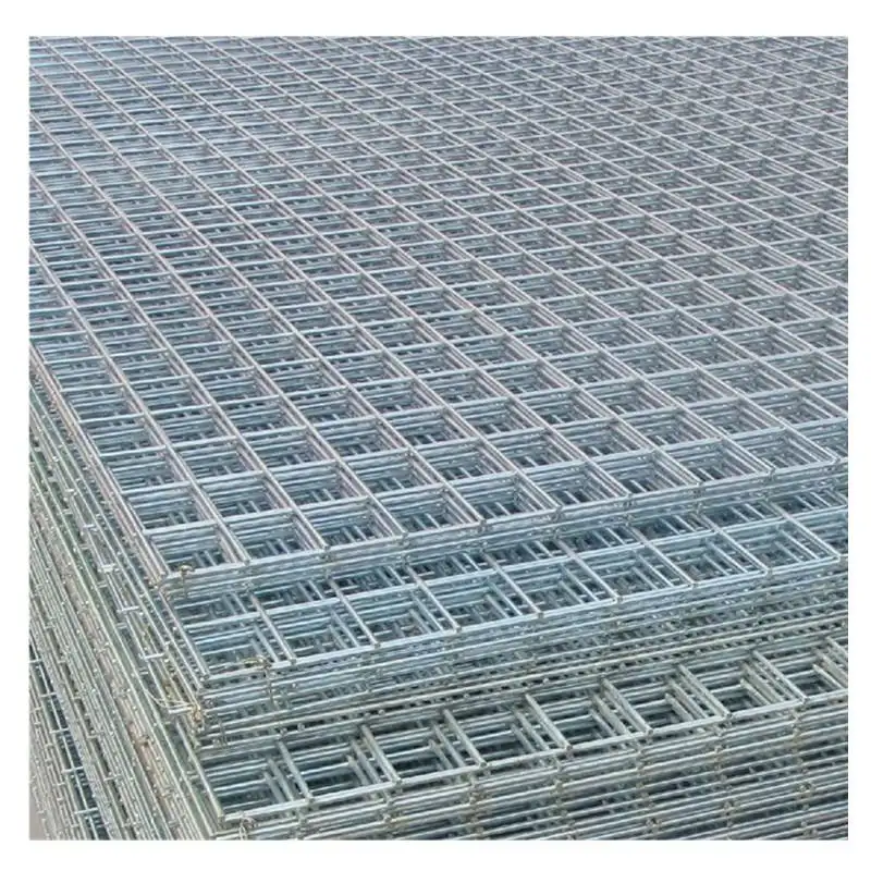 Hot dipped galvanized 2x2 welded wire mesh fence panel