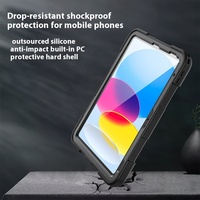 Étui de protection antichoc étanche en TPU pour tablette Apple iPad étui étanche A16 11ème génération avec béquille