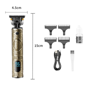 Cortadora de Pelo Inalámbrica Kemei KM-PG1815 con Batería de Litio de 1500 mAh, Recortadora de Pelo Profesional, Recargable, con Cuchilla en T, Recortadora Europea <span class=keywords><strong>T9</strong></span> - Product Image 4