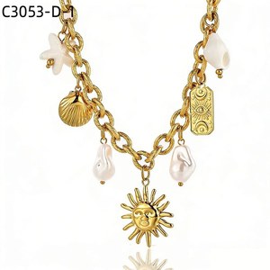 สร้อยคอแฟชั่น C3053 สำหรับผู้หญิง เครื่องประดับคุณภาพสูง - Product Image 3