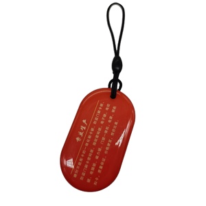 Hình Dạng Tùy Chỉnh Và In Ấn 215 RFID Epoxy Keyfob Thẻ - Product Image 4