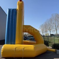 Jeu de lancer de balles gonflable de qualité commerciale, grand équipement de jeu interactif de type fête foraine, trampoline rebondissant pour location événementielle