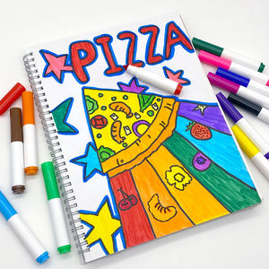 Fábrica de logotipo personalizado barato 12 colores no tóxico acuarela pluma lavable escuela agua color marcadores conjunto para los niños de dibujo - Product Image 6