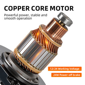 מכירה חמה כננת חשמלית 12V 24V איכותית 12000 ליברות כבל פלדה מנוע 100% נחושת גובה הרמה 24 מטר שלט אלחוטי - Product Image 3