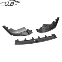 Splitter avant en fibre de carbone de style AO - Lèvre de pare-chocs avant pour BMW Série 3 G20 LCI Sport 320i/325i/330i 2023+