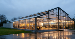 Tente de fête de mariage Taille Cadre en alliage d'aluminium personnalisé Longue durée de vie Maison verte - Product Image 6