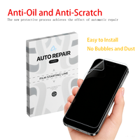 Protection d'écran en hydrogel flexible HD anti-rayures, sans bulles, anti-traces de doigts pour tous les modèles de téléphones