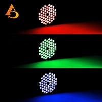 Nouveauté, prix compétitif, éclairage de scène, pleine couleur, 54*3W RGB 3IN1, projecteur LED plat et fin