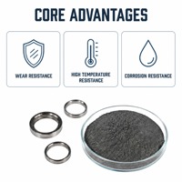 Poudre d'alliage de cobalt A60S pour siège de soupape, guide de tige de soupape, résistant à l'abrasion, résistant à la chaleur, pièces automobiles frittées