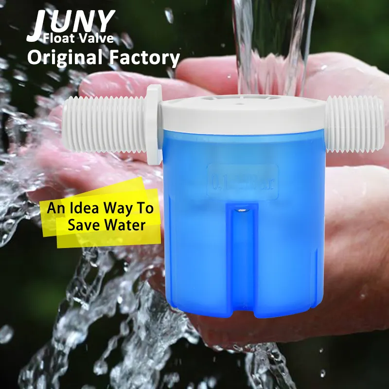 [Vente en gros en stock] Vanne de contrôle de niveau à bille flottante pour réservoir d'eau automatique Vanne à bille flottante pour l'eau