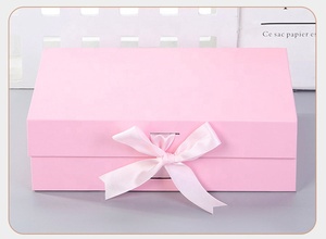 Boîtes cadeaux en gros <span class=keywords><strong>orange</strong></span> et or, petites, avec ruban gros-grain <span class=keywords><strong>fixe</strong></span>, format A4, blanches, pliables, magnétiques, avec ruban - Product Image 2