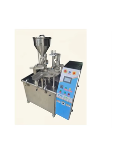 Equipo Automático de Llenado y Sellado de Vasos de Grado Alimenticio de 6 Estaciones para Vasos de Lassi, Curd, Shrikhand y Yogur con Alta Productividad - Product Image 4