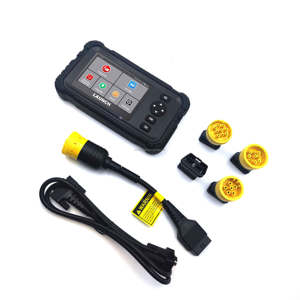 Escáner de Herramientas para Camiones de Servicio Pesado CRP129 HD 24V, Escaneo Completo del Sistema con 7+ Reinicios, 2 Años de Garantía, USB, Android, LCD, Rojo - Product Image 4