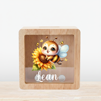 Tirelire Abeille, Tirelire à Monnaie, Cadeaux pour Adolescents, Enfants, Amateurs d'Abeilles, Articles Thématiques, Accessoires, Cadeau de Noël