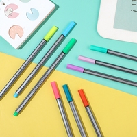 Stylos à encre Fineliner, lot de 24 stylos à dessin à pointe micro fine noirs stylos étanches