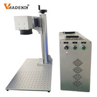 Machine de marquage laser à fibre 30W avec source laser Raycus EZCAD, petite taille, pour métal ou non-métal
