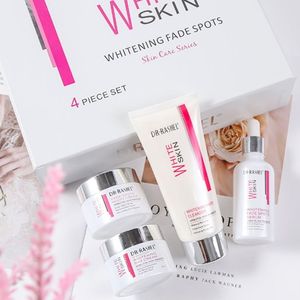 مجموعة العناية بالبشرة العضوية من د. راشيل، سيروم للوجه مضاد للشيخوخة ومرطب، يحتوي على النياسيناميد والأربوتين لتفتيح البشرة، مكونات نباتية ومعادن للبشرة - Product Image 3