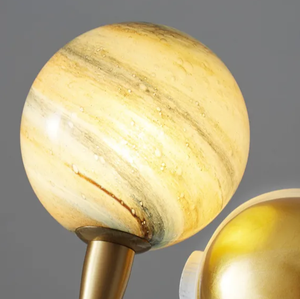 Aplique decorativo en forma de Luna, luz nocturna moderna, lámparas de pared de astronauta para habitación de niños - Product Image 2