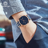 OCHSTIN Montre mécanique pour homme, cadran de 41 mm, style sport, bracelet en nylon, étanche, pour usage extérieur et décontracté