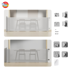 Prodigy SG025 Largeur réglable 55 pouces Barrière de sécurité Installation facile Barrière de bébé rétractable pour escalier de porte - Product Image 2