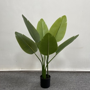 Plantes artificielles faites à la main en pot, bananiers, pour la décoration intérieure et extérieure – Nouveauté 2026, Vente Flash - Product Image 1