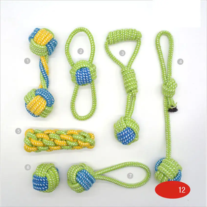 Juguete de Cuerda de Algodón Personalizado para Mascotas, Juguete de Entrenamiento para Perros, Juguete de Cuerda para Masticar para Perros - Product Image 6