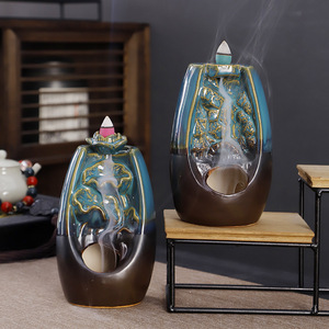 Nouveau Design Backflow porte-encens Encens et Brileurs d'encens Port Encens pour aromathérapie ornement décor à la maison - Product Image 5