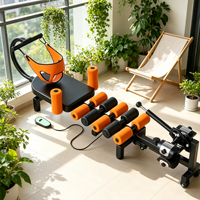 Appareil de traction vertébrale tout-en-un pour le corps entier, étireur de la taille, des jambes et du dos, machine de relaxation musculaire pour soulager les douleurs lombaires et les inconforts des disques.