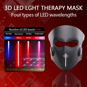 Eyco Tùy Chỉnh 630nm 850nm 7 Màu Hồng Ngoại Laser LED Mặt Nạ Liệu Pháp Ánh Sáng Vẻ Đẹp Trên Khuôn Mặt Ánh Sáng Đỏ Mặt Nạ Điều Trị LED Mặt Nạ - Product Image 2