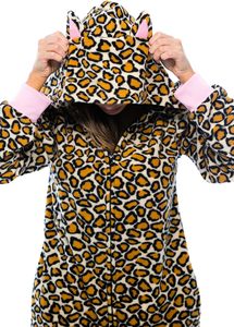 <span class=keywords><strong>Pigiama</strong></span> Intero per Adulti a Maniche Lunghe <span class=keywords><strong>con</strong></span> Stampe <span class=keywords><strong>Animali</strong></span>, 100% Poliestere - Product Image 5