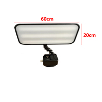 Lampe à dentelle sans fil 18V avec 2 batteries, lampe à dentelle sans fil avec 9 LED, outils de réparation automobile réglables, lampe à dentelle PDR king