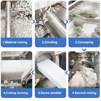 Machine complète ORME pour la fabrication de savon de bain et de toilette, mini extrudeuse, plodder et estampeuse de savon