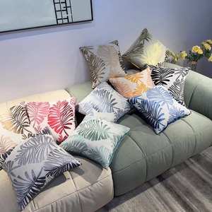 Funda de almohada de <span class=keywords><strong>estambre</strong></span> inferior Múltiples estilos Almohada Sofá cuadrado Pequeño Sofá Almohada - Product Image 2