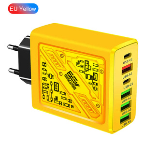 65W <span class=keywords><strong>USB</strong></span> <span class=keywords><strong>C</strong></span> Chargeur PD Changement Rapide pour iPhone 14 Huawei Xiaomi <span class=keywords><strong>Samsung</strong></span> QC 3.0 Téléphones Mobiles <span class=keywords><strong>USB</strong></span> Type <span class=keywords><strong>C</strong></span> Chargeur Téléphone Adaptateur - Product Image 1