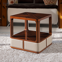 Table d'appoint carrée moderne pour salon, meubles de maison design