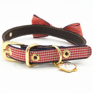 Nieuw Binnen Zacht Comfortabel Mode Puppy Stropdas Lederen Op Maat Gemaakte Hondenstrikjes Kragen Voor Huisdieren Recycle Hond Vlinderdas Riem Kraag - Product Image 6