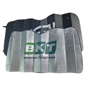 Vente chaude Pare-soleil de voiture à bulles imprimé personnalisé avec impression de logo Pare-soleil de voiture avec carton de logo personnalisé - Product Image 4